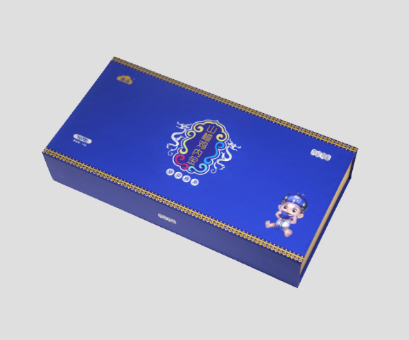 葆朵山楂鸡内金精品盒包装设计案例